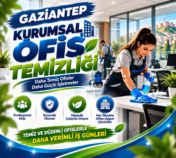 gziantep kurumsal ofis temizliği